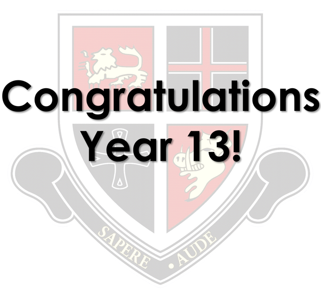 Image of Congratulations to Year 13 on their superb A Level results!